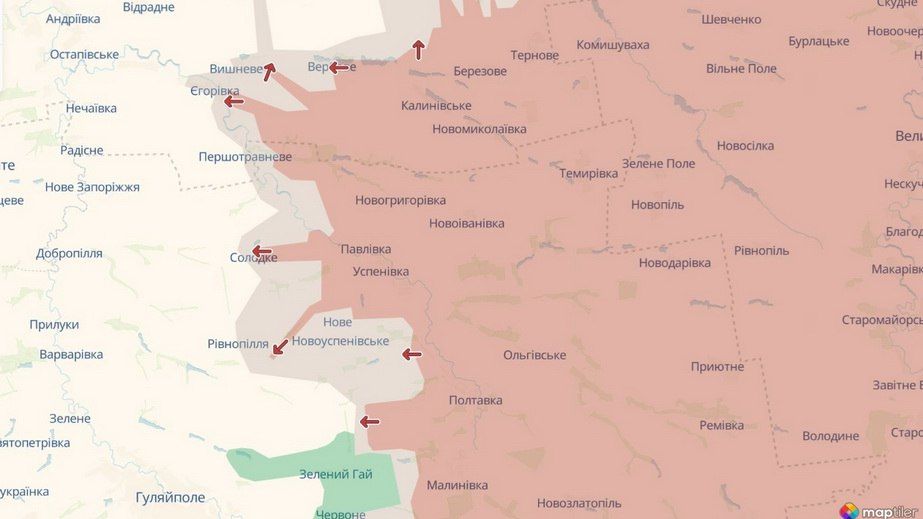 Запорожский фронт: военный видят угрозу обрушения