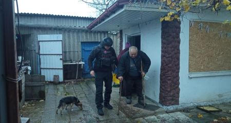 Восемь человек были эвакуированы из прифронтового района Запорожской области