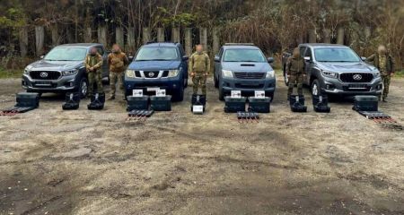 На Запорожский фронт передали техники на 48 миллионов