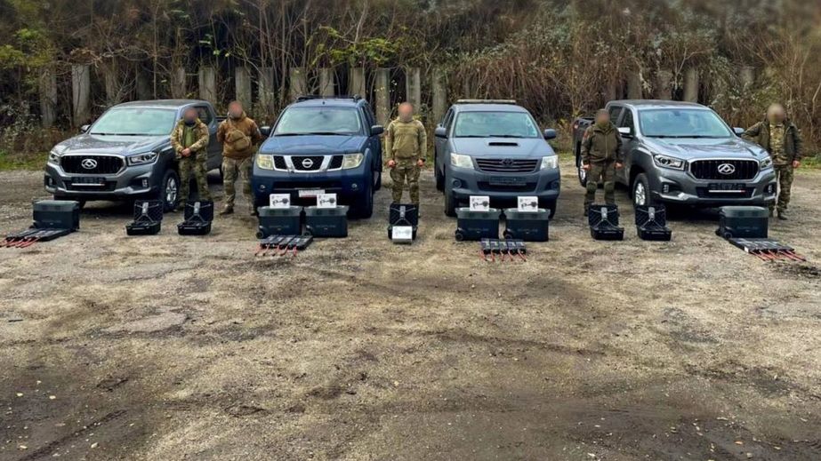 На Запорожский фронт передали техники на 48 миллионов