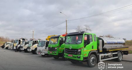 Современные машины для работы получили запорожские коммунальщики – какие именно