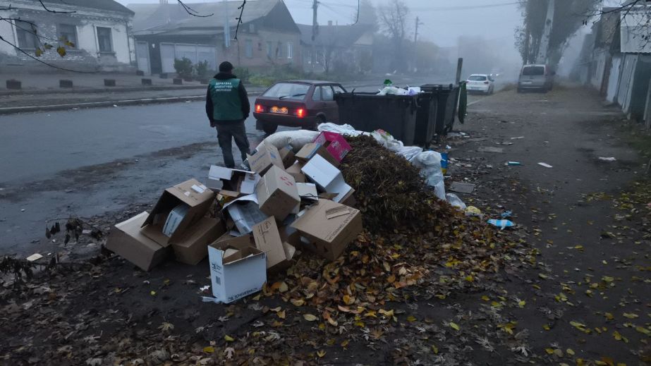 Запоріжці повторно захарастили двори в самому центрі міста