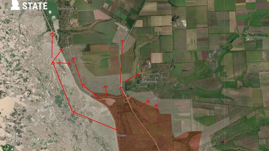 Ворог через дачі інфільтрується у Степногірськ на Запоріжжі, – DeepState