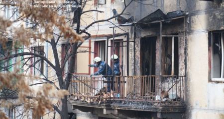 Семерых жителей Запорожья разместили в шелтерах после атаки дронов