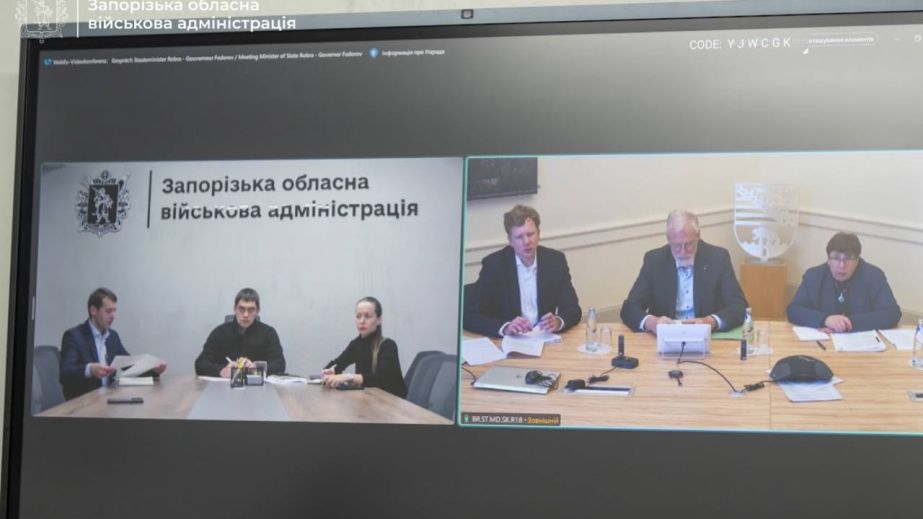 Германия готова помочь Запорожью восстановить критическую инфраструктуру