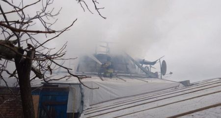 У селі Запорізького району горів житловий будинок