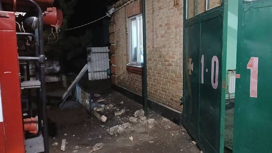 Россияне ударили по пожарно-спасательной части ГСЧС на Запорожье