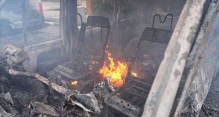 Війська РФ вгатили по підприємству в Запоріжжі: пошкоджені вантажівки