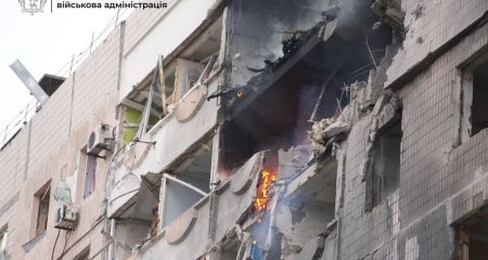 Почти 30 человек пострадали в результате обстрела Запорожья и района