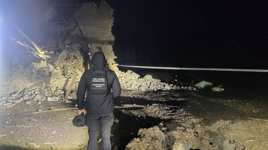 Четверо раненых: СБУ расследует ночной авиаудар по Запорожью