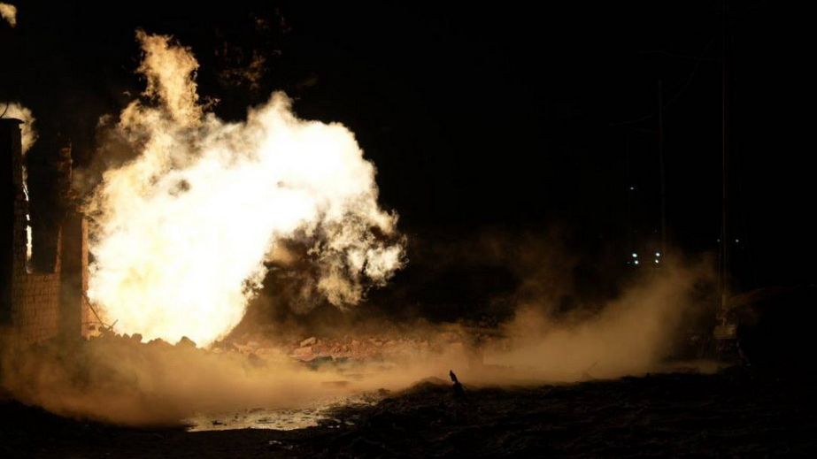 В Запорожье &ndash; пожар: враг ударил по промышленной инфраструктуре