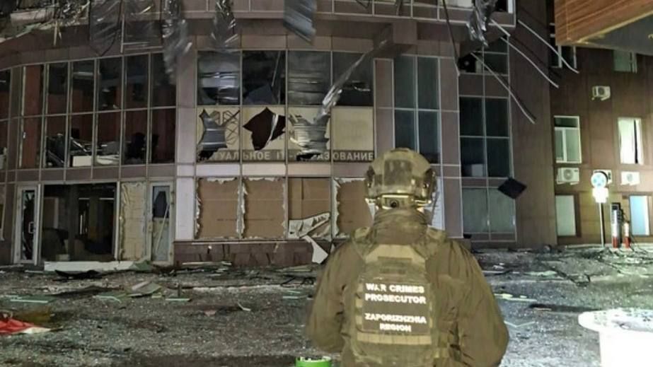 Военное преступление: СБУ расследует ночную атаку на Запорожье