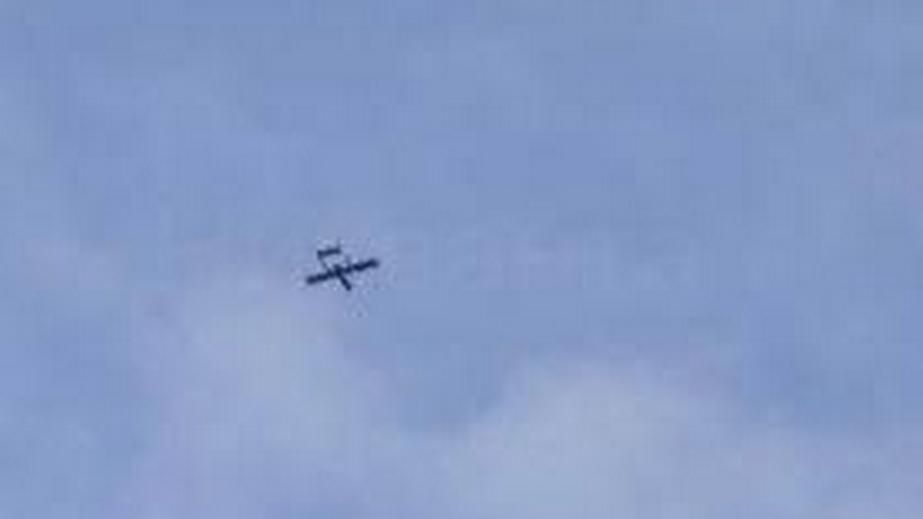 Массированный пролет украинских БпЛА зафиксировали над Мелитополем на Запорожье &ndash; кадры