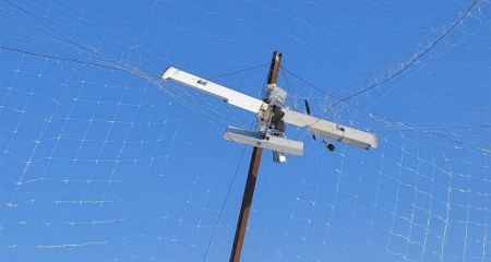 Как вражеские "Молнии" путаются в антидроновых сетках на Запорожье &ndash; кадры