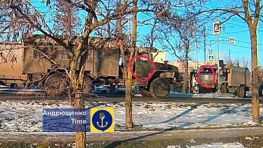 Росіяни тягнуть генератори на Запорізький фронт &ndash; кадри