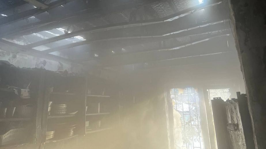 В спальном районе Запорожья горел дом &ndash; кадры