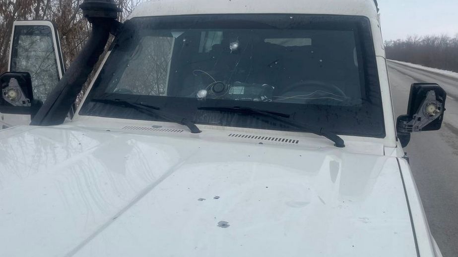 На Запоріжжі російський дрон атакував автівку ДСНС