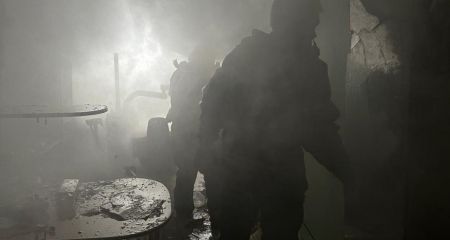 Після удару в запорізькому пологовому сталася пожежа &ndash; кадри