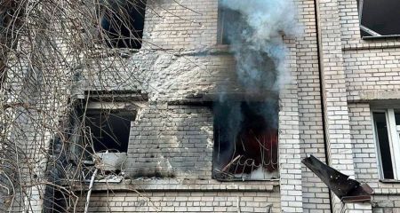 Два пожара бушевали в Запорожье после обстрелов &ndash; детали