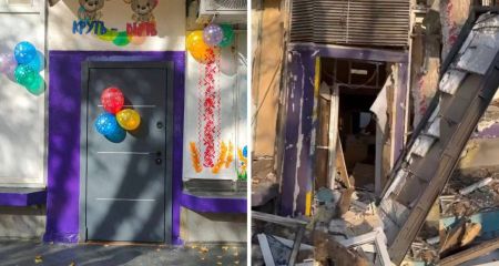 Росіяни пошкодили освітній заклад для дошкільнят у Запоріжжі