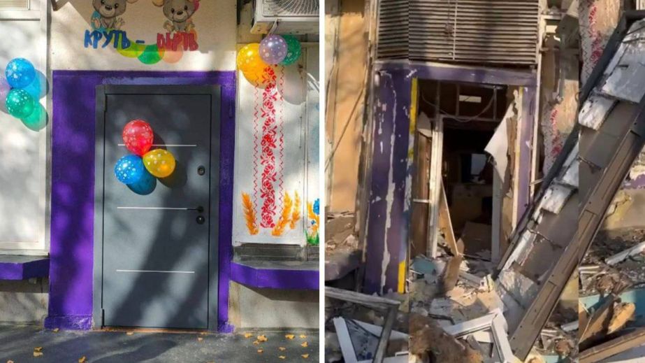 Росіяни пошкодили освітній заклад для дошкільнят у Запоріжжі