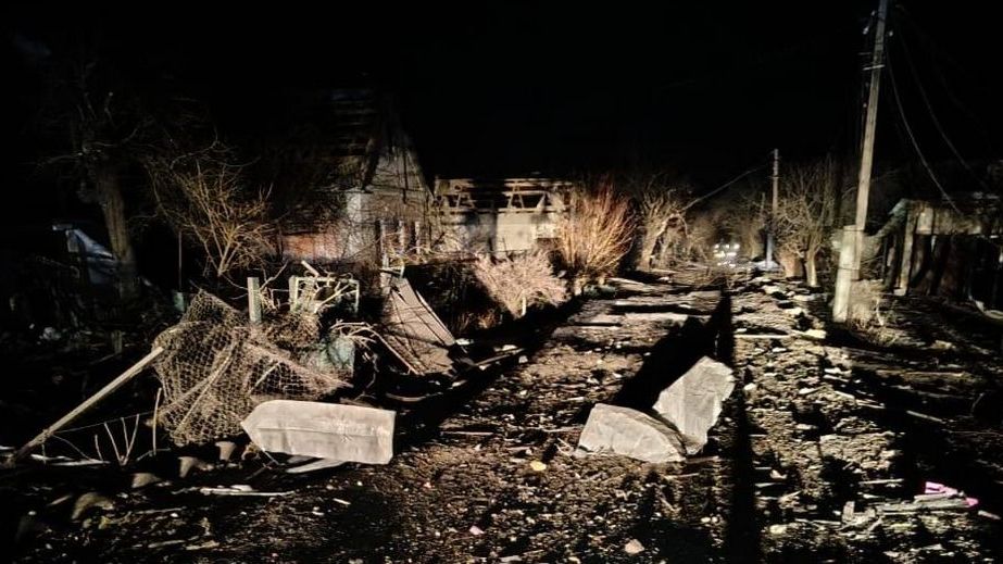 Восемь пожаров возникли после обстрелов РФ на Запорожье