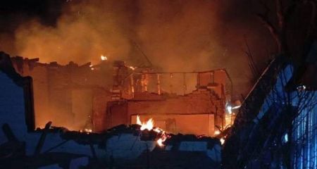 Під Запоріжжям після обстрілів вирували пожежі