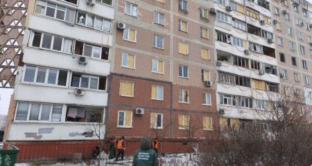 Вирву та уламки виявили в Космічному районі Запоріжжя після атаки "шахедів"