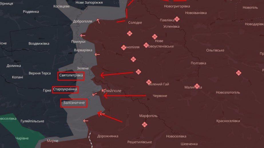 Силы обороны проводят зачистку на стыке Запорожья и Днепровщины &ndash; оценка DeepState