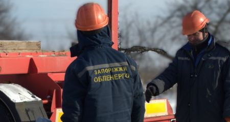 Російський обстріл знеструмив понад 3 тисячі родин під Запоріжжям