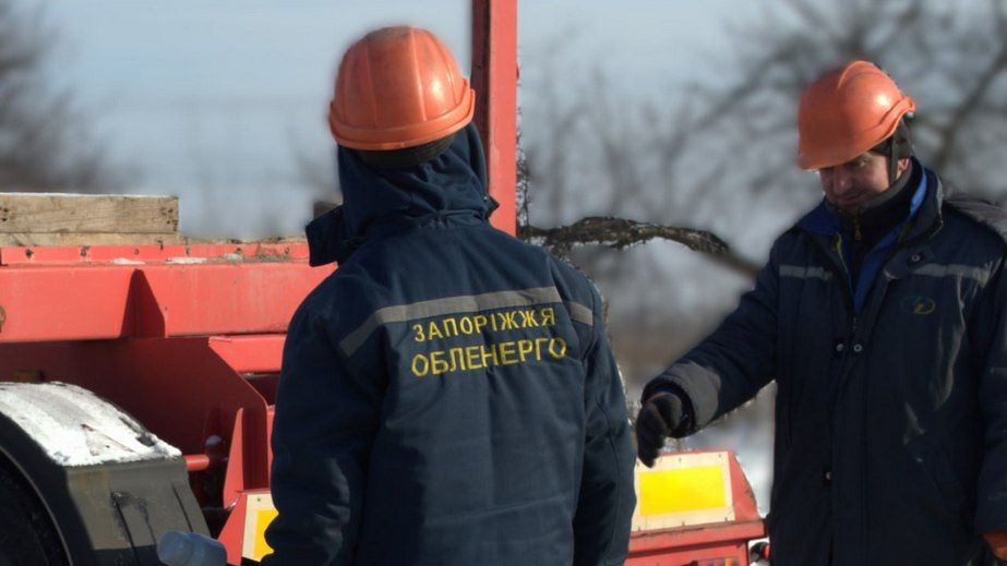 Російський обстріл знеструмив понад 3 тисячі родин під Запоріжжям