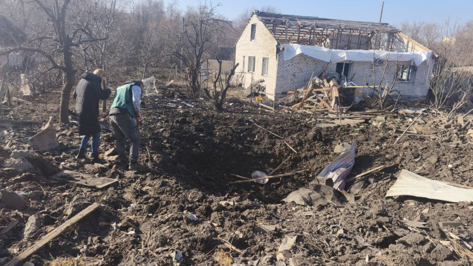 Вырва после КАБов: экологи Запорожья обследовали места "прилетов"