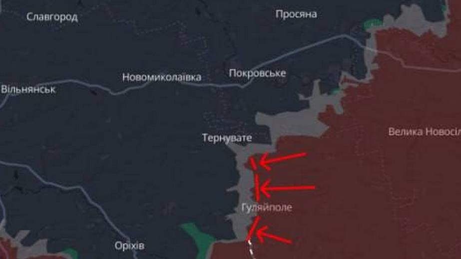 РФ активно привлекает резервы и давит в районе Гуляйполя, &ndash; DeepState