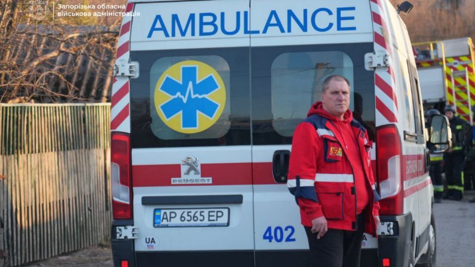 Есть раненый вследствие удара россиян по Запорожью