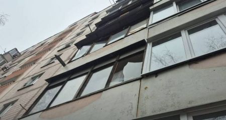 Удар по Запоріжжю: пошкоджені багатоповерхівки в центрі міста