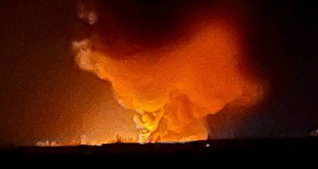 Підстанцію уразили в тилу окупантів на Запоріжжі: виникла масштабна пожежа