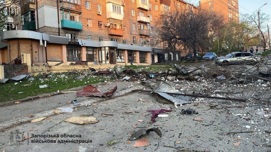 Заклад профтехосвіти постраждав через удар по Запоріжжю, &ndash; ОВА