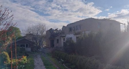 Пожилая женщина ранена из-за вражеского авиаудара по запорожской Новониколаевке