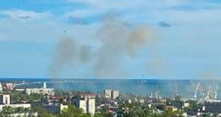 В порту Бердянска поразили судно оккупантов с боеприпасами, &ndash; Андрющенко