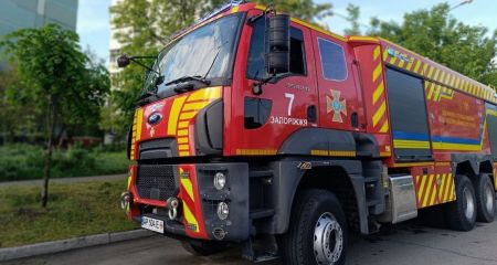 У спальному районі Запоріжжя палала квартира