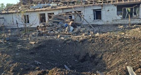Запорожская Лысогорка осталась без газа после обстрела