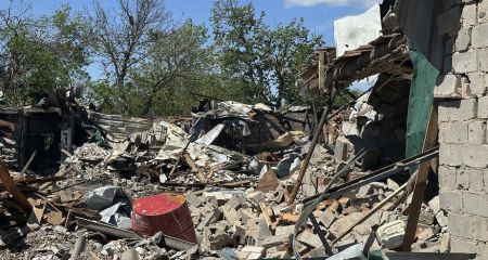 Воєнні злочини: наслідки російських обстрілів показали в поліції Запоріжжя
