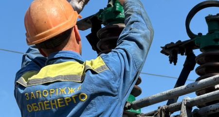Более миллиона семей запитали энергетики Запорожья в этом году