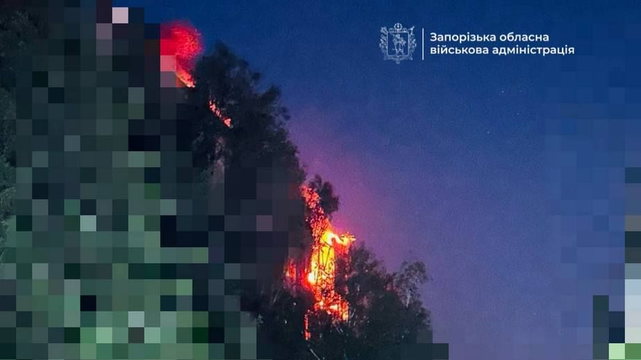 Не менше 20 ударів по інфраструктурі: ворог здійснив масовану атаку на Запоріжжя