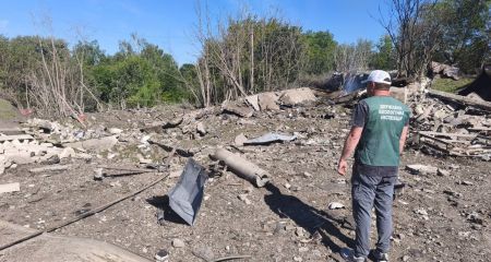 Наслідки удару по спальному району показали екологи Запоріжжя