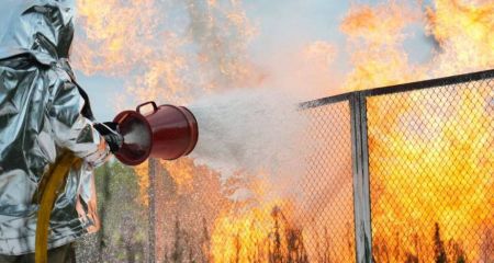 Вогнеборці ліквідували пожежу після обстрілу АЗС на Запоріжжі