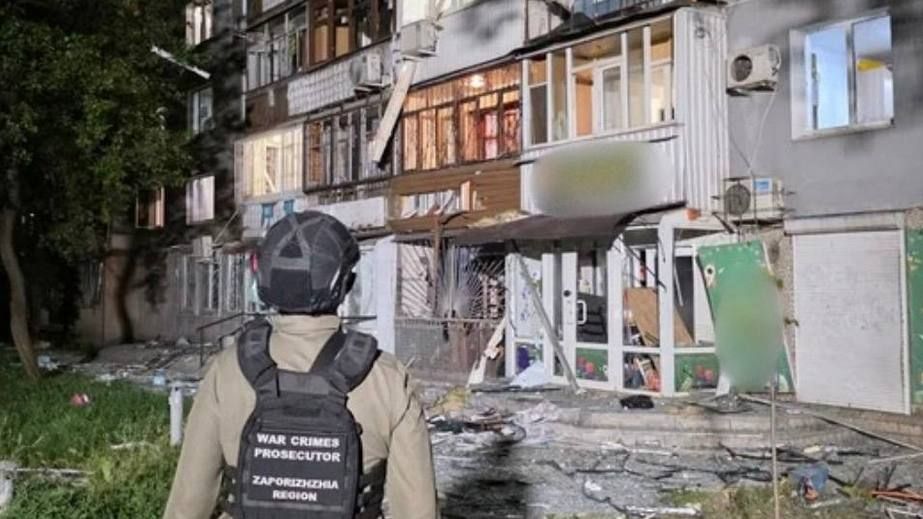 Военное преступление: СБУ расследует удар реактивного БпЛА по Запорожью