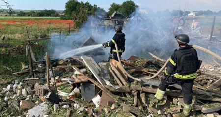 9 пожеж виникли в Запорізькому районі через російські обстріли, &ndash; ДСНС