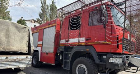 Росіяни обстріляли підрозділ рятувальників у Запоріжжі &ndash; наслідки