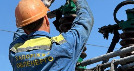 П&rsquo;ять днів без світла: на Запоріжжі повернули світло мешканцям прифронту